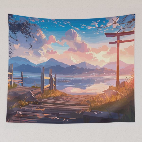 Item preview, Sunset Scenery designed and sold by Vector Scout Lab.