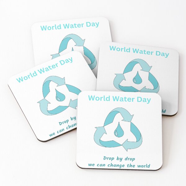 Item preview, World Water Day || With Inspirational Quote designed and sold by ShopWearInspire.