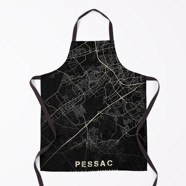Item preview, Map of Pessac Black and white designed and sold by Jerhus.