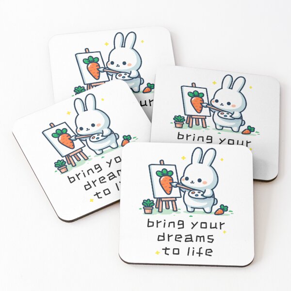 Item preview, Artistic Bunny | Happy Bunny | Carrot Lover | Carrot Day designed and sold by OrganicLights.