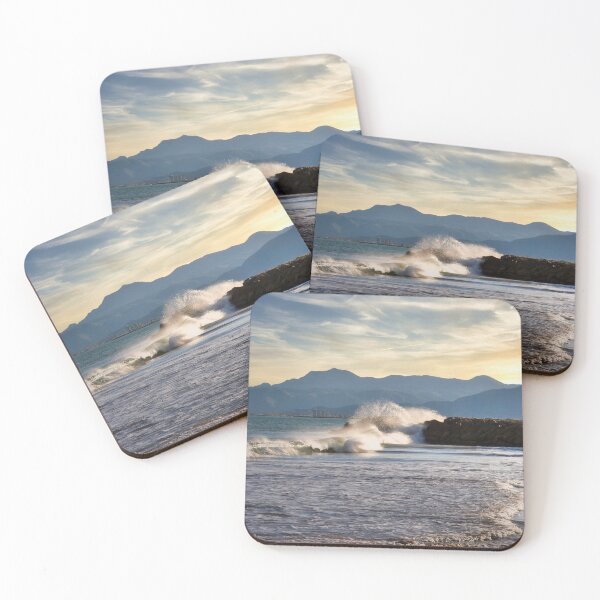 Item preview, waves in the sunset designed and sold by seasandlands.
