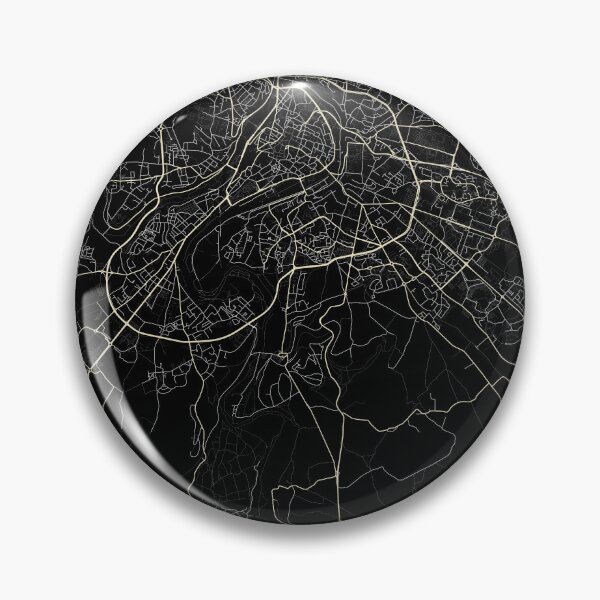 Item preview, Map of Poitiers Black and white designed and sold by Jerhus.