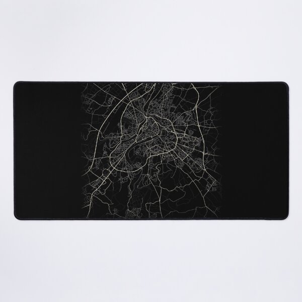 Item preview, Map of Poitiers Black and white designed and sold by Jerhus.