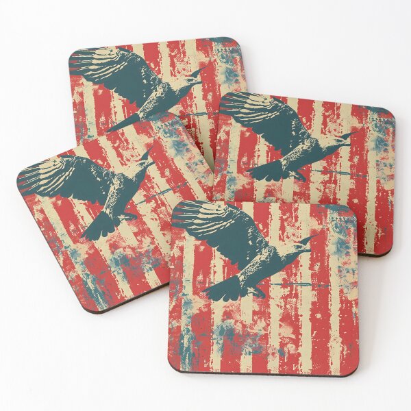 Item preview, Tiled Patriotic Bald Eagle Pattern designed and sold by dcrc.