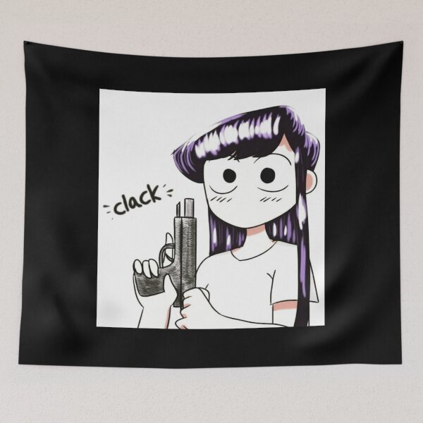 Item preview, komi-san designed and sold by DanaMechaela.