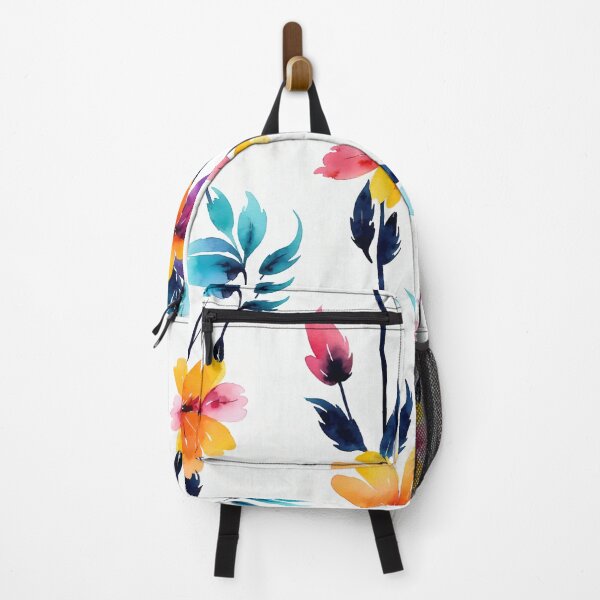 Item preview, Colorful stylish minimalist abstract flowers water color designed and sold by yeekazar.
