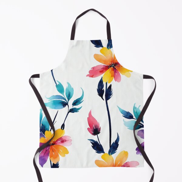 Item preview, Colorful stylish minimalist abstract flowers water color designed and sold by yeekazar.