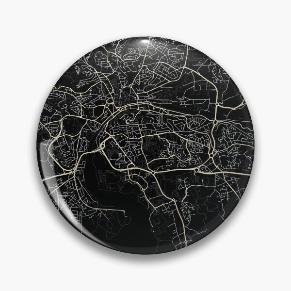Item preview, Map of Quimper Black and white designed and sold by Jerhus.