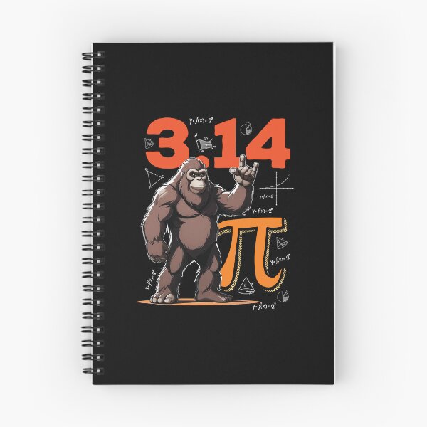 Item preview, Funny Bigfoot Happy Pi Day Rock On Pi Symbol For Math Lovers designed and sold by GravitiTees.