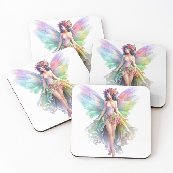 Item preview, Watercolor Fairy with wings - design 4 designed and sold by Mterry1202.