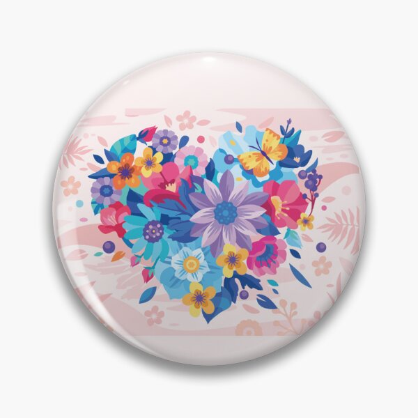 Item preview, Flower heart designed and sold by TheGiftFreak.