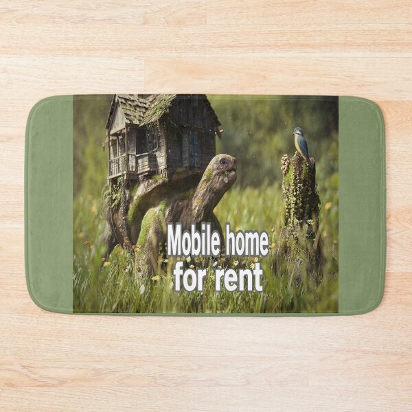 Item preview, Mobile Home For Rent designed and sold by Surreallytee.