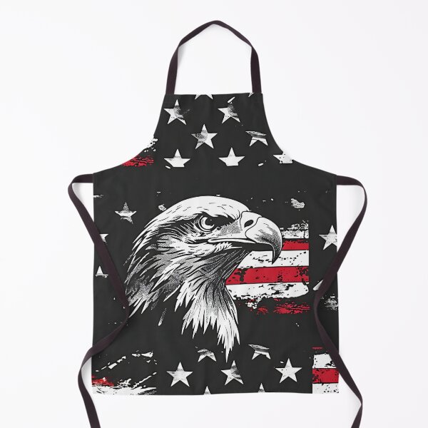 Item preview, Tiled Patriotic Bald Eagle Bust designed and sold by dcrc.