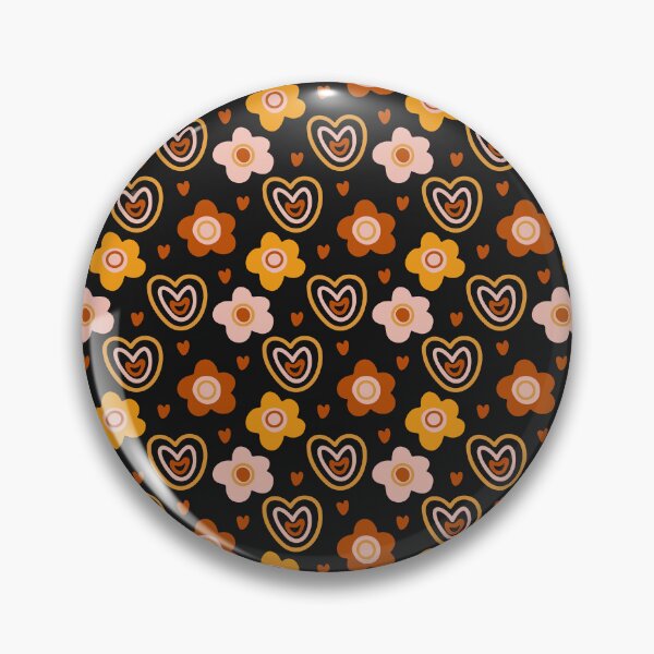 Item preview, Hearts & Flower ; Bohemian Pattern designed and sold by PatternInArt.