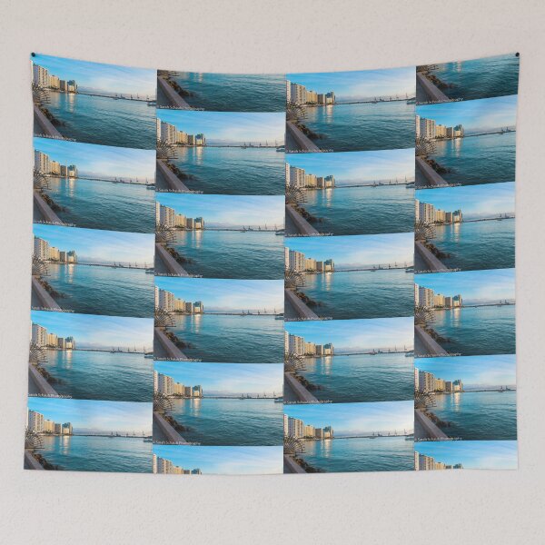 Item preview, Port of Miami Sunset - Miami Beach, Miami - Boardwalk - Atlantic Ocean designed and sold by S S Photography.