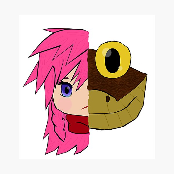 Item preview, Hanna Meets Kaa - emoji half heads (1) designed and sold by FFSteF09.