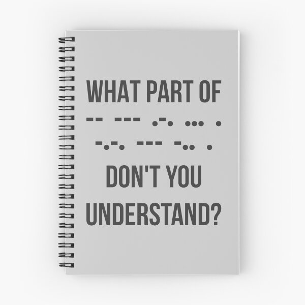 Item preview, What Part Of Morse Code Don't You Understand? I designed and sold by Lemon Pepper.