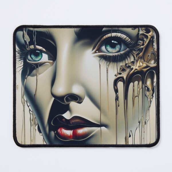 Item preview, Surrealistic womans face designed and sold by JZDezignsz.