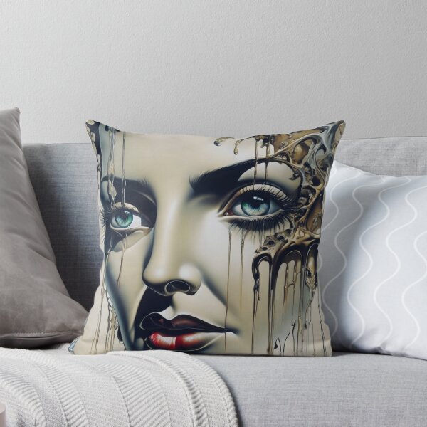 Item preview, Surrealistic womans face  designed and sold by JZDezignsz.