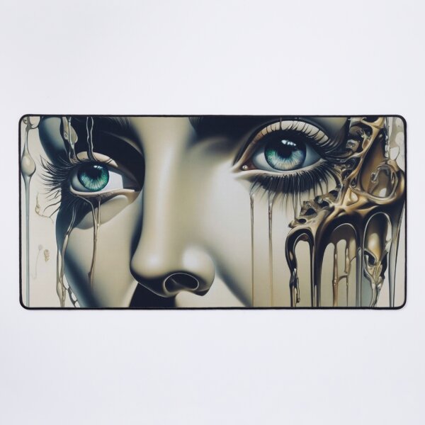 Item preview, Surrealistic womans face designed and sold by JZDezignsz.