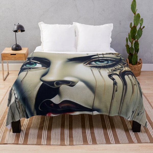 Item preview, Surrealistic womans face  designed and sold by JZDezignsz.