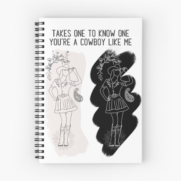 Item preview, Takes One to Know One | Cowboy Like Me Lyric Art designed and sold by Parasocialite.