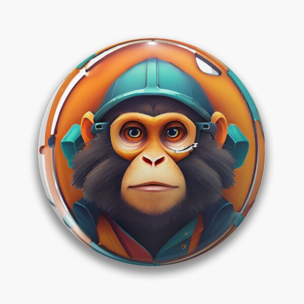 Item preview, monkey designed and sold by misbahsiro.