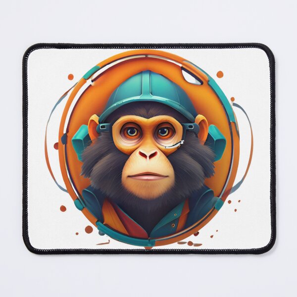 Item preview, monkey designed and sold by misbahsiro.