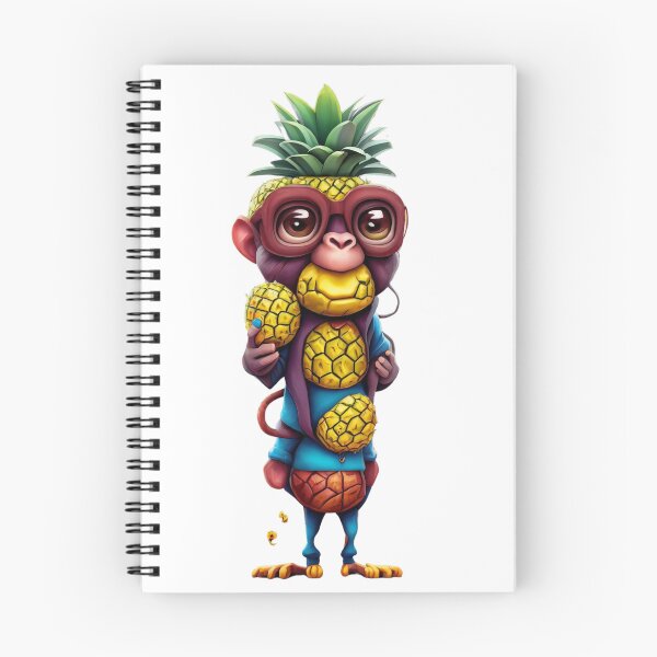 Item preview, pineapple monkey designed and sold by misbahsiro.