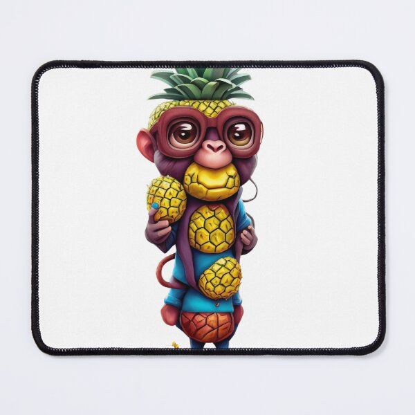 Item preview, pineapple monkey designed and sold by misbahsiro.