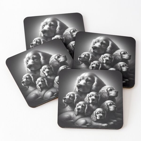 Item preview, Expressive Cocker Spaniel Portraiture designed and sold by PawspectCreate.