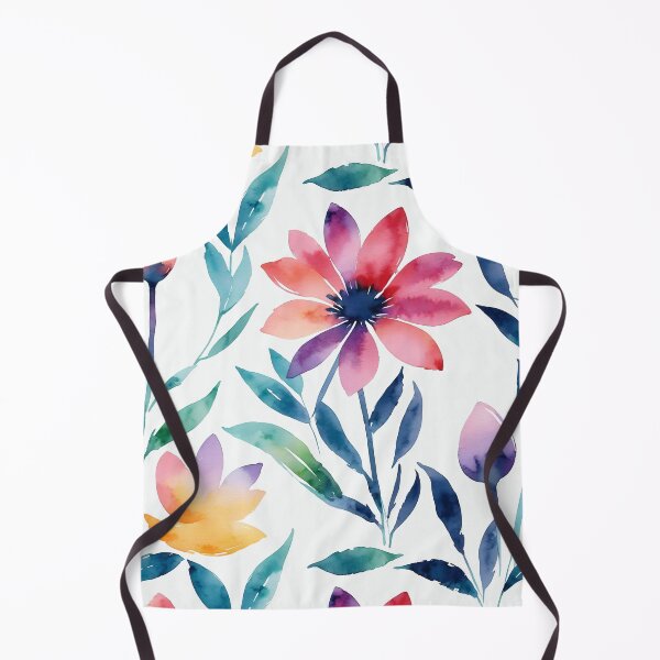 Item preview, Colorful stylish minimalist abstract flowers water color designed and sold by yeekazar.