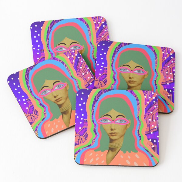 Item preview, Lady in Paris collage designed and sold by GasconyPassion.