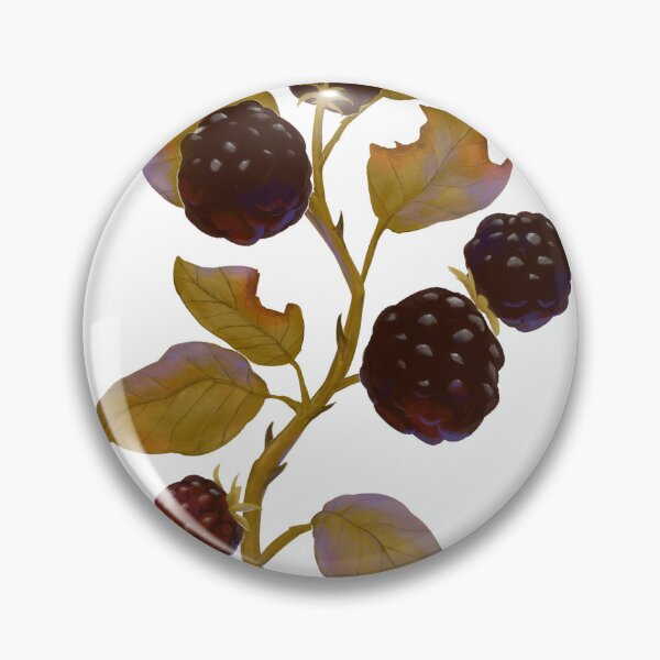 Item preview, wild blackberries designed and sold by PikipiMissNat.