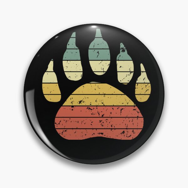 Item preview, Bear Claw - Retro Vintage Sunset designed and sold by Guess4best.
