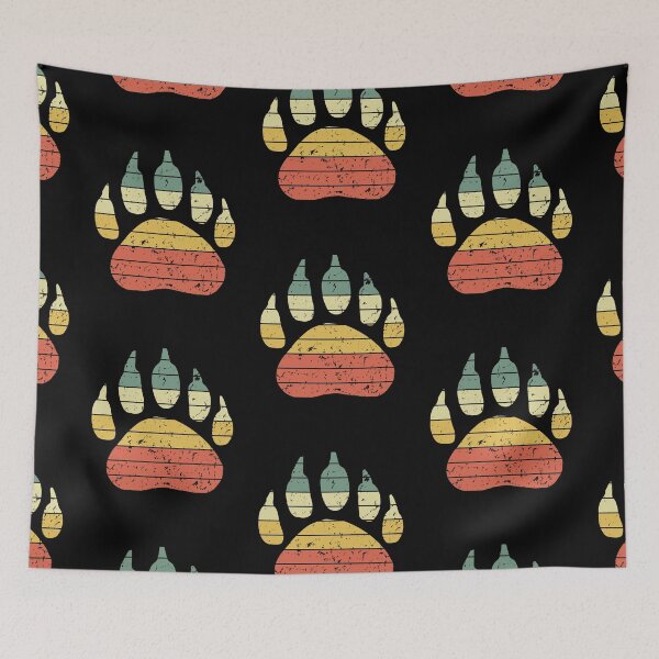 Item preview, Bear Claw - Retro Vintage Sunset designed and sold by Guess4best.
