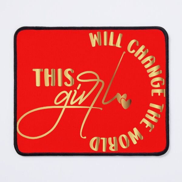 Item preview, This Girl Will Change the World: Empowering Print Design designed and sold by C-CheleSells.