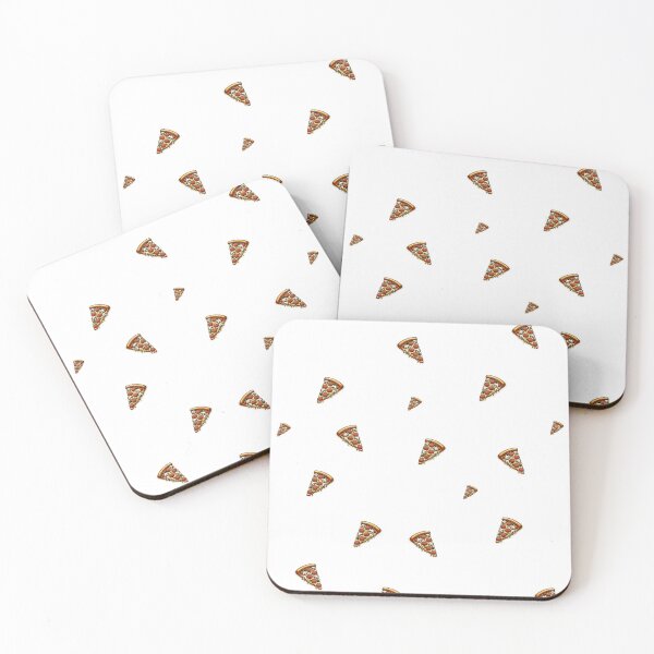 Item preview, pizza party time trendy-yummy slices pattern with pepperoni and cheese designed and sold by Edvole.