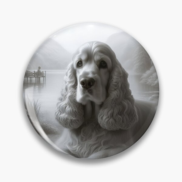 Artikelvorschau, Artistic Rendition of a Cocker Spaniel entworfen und verkauft von PawspectCreate.
