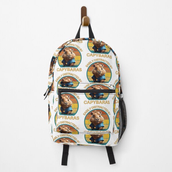 Item preview, Easily Distracted By Capybaras  designed and sold by Wilcox PhotoArt.