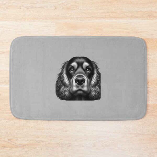 Item preview, Cocker Spaniel Marvel in Monochrome designed and sold by PawspectCreate.