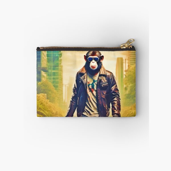 Item preview, Monkey Survivor: Zombie City designed and sold by Health And Fitness Posts e-Store.
