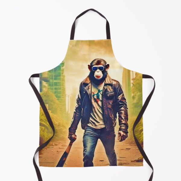 Item preview, Monkey Survivor: Zombie City designed and sold by Health And Fitness Posts e-Store.