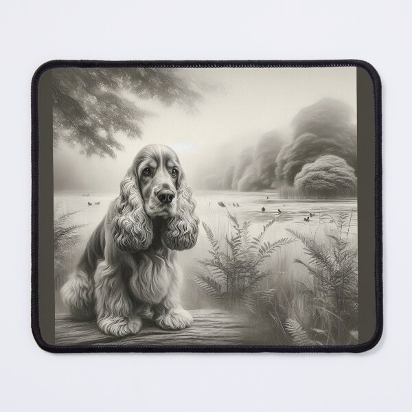 Item preview, Charming Cocker Spaniel Cartoon Bliss designed and sold by PawspectCreate.