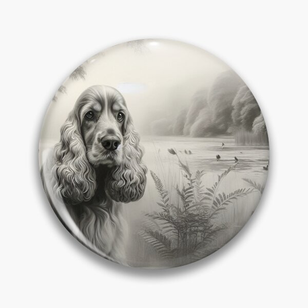 Item preview, Charming Cocker Spaniel Cartoon Bliss designed and sold by PawspectCreate.