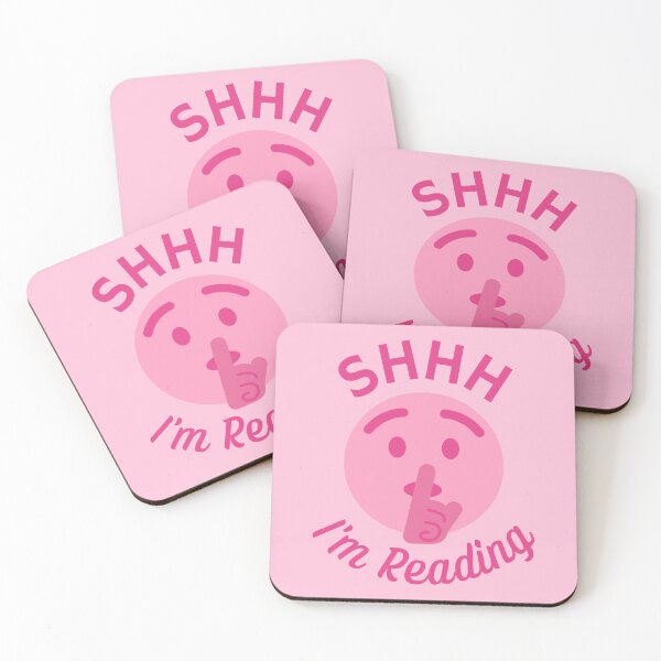 Item preview, Shhh I'm Reading designed and sold by readerrlmgoods.