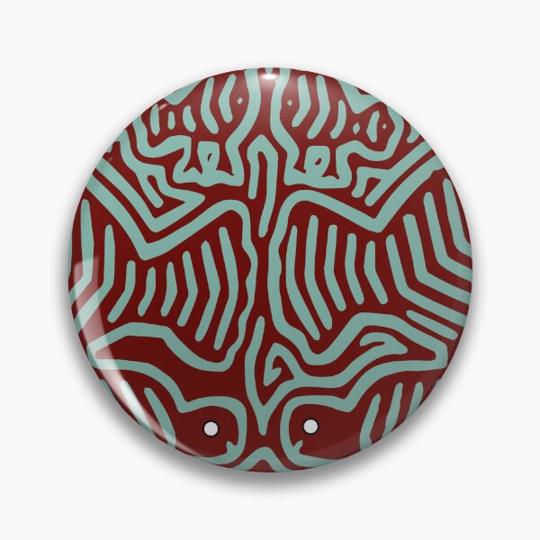 Item preview, two birds singing, mola panama design illustration designed and sold by Melquidedec.