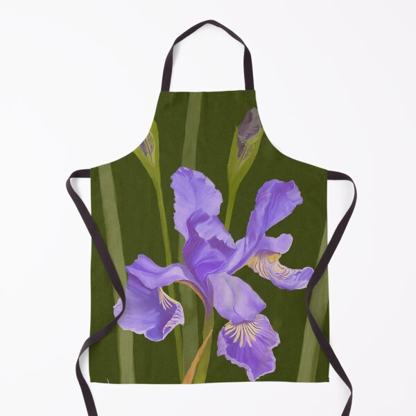 Item preview, purple iris digital painting for charity designed and sold by JayTCee.