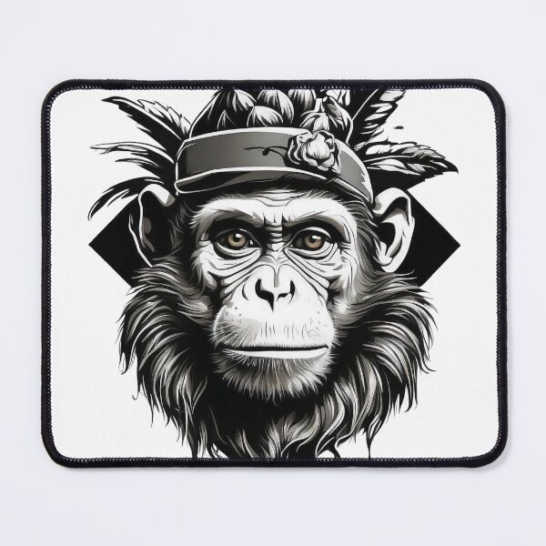 Item preview, head monkey designed and sold by misbahsiro.