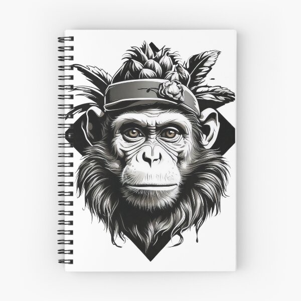 Item preview, head monkey designed and sold by misbahsiro.